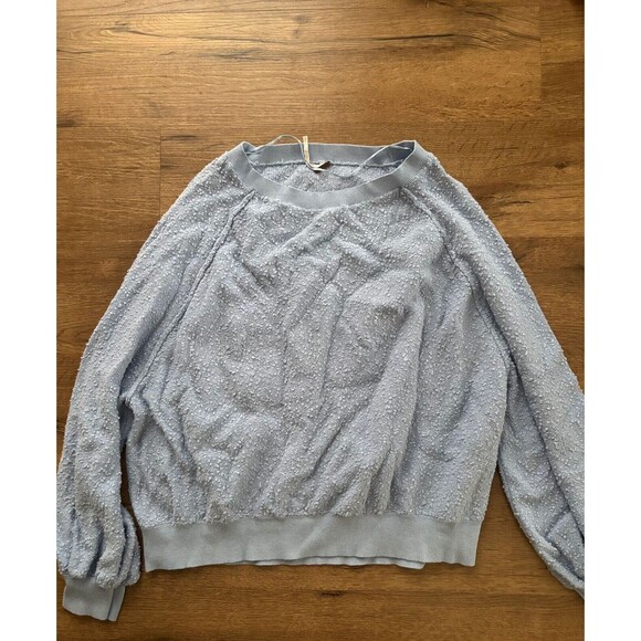 Free people find my friend Long Sleeve Knit Oversized sweater Size Large - Picture 1 of 7